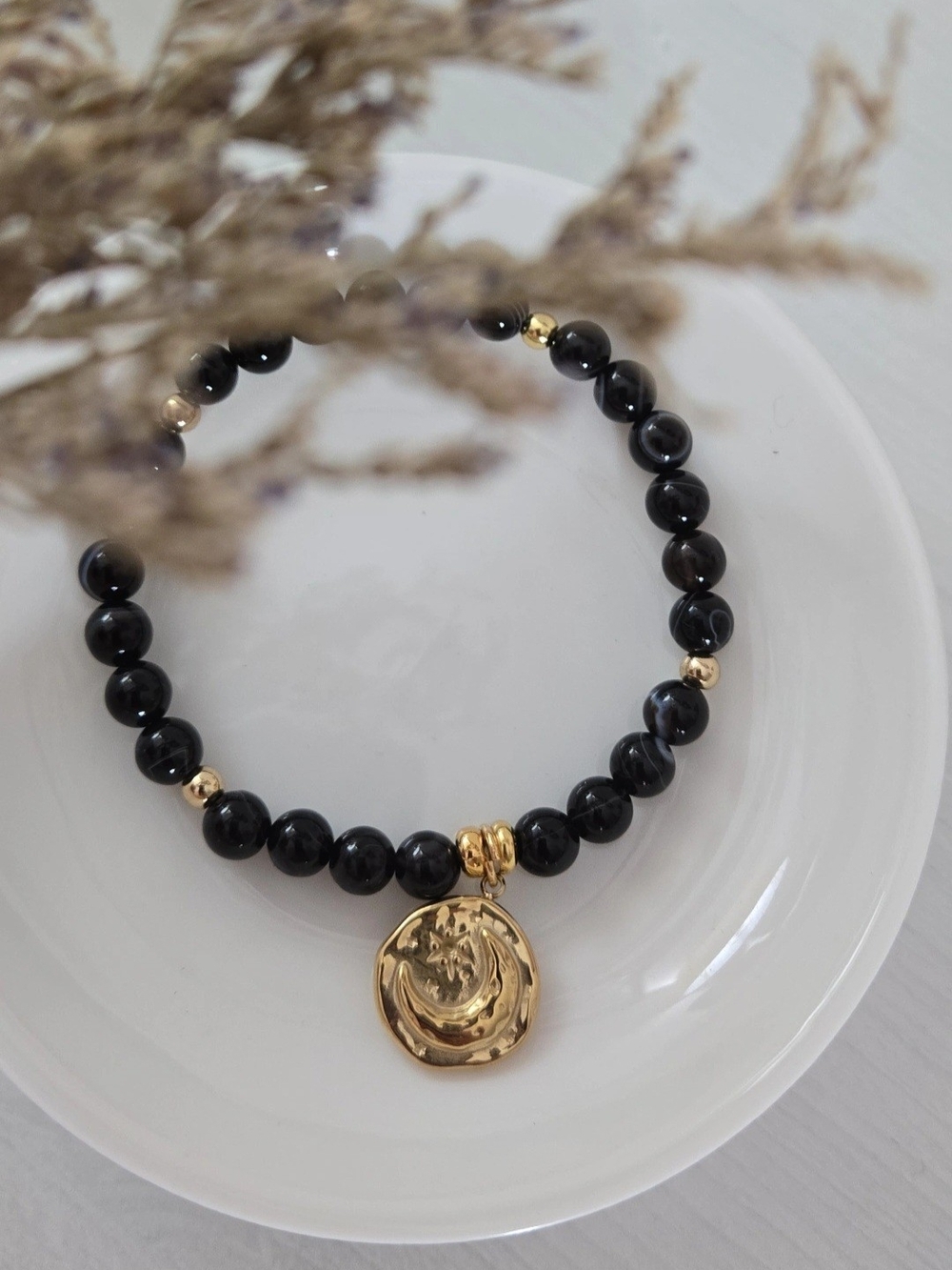 Black Onyx bracelet.